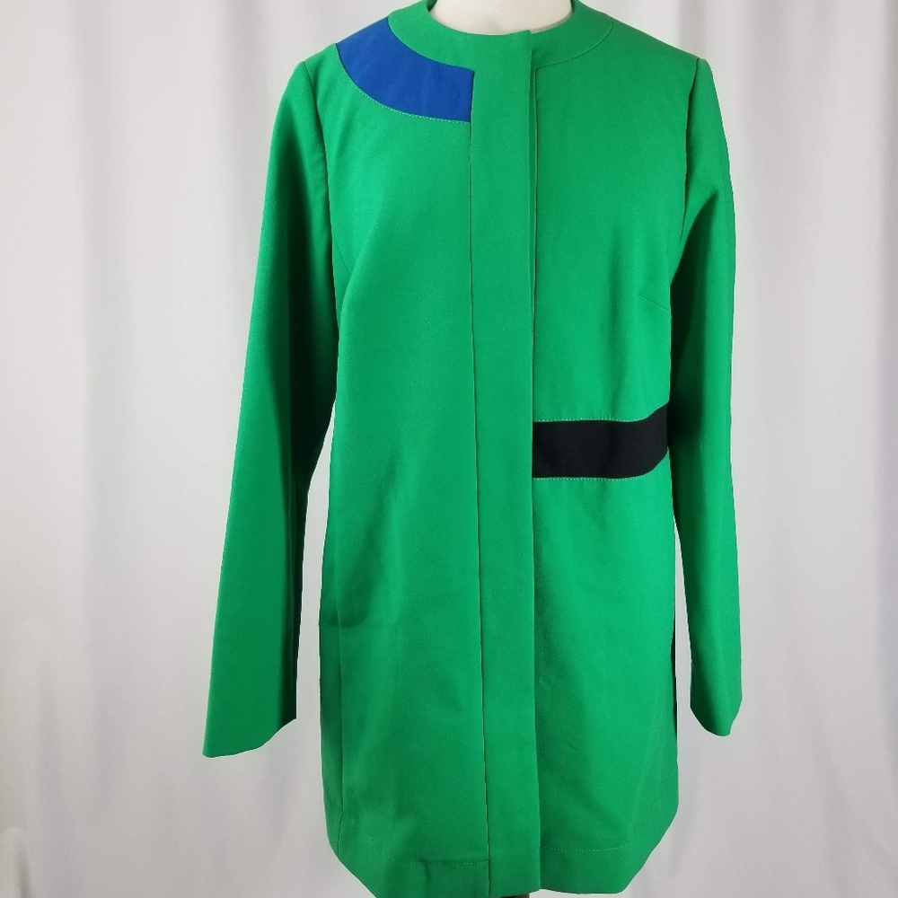 Carlisle Hideaway Button Down Coat Sz 12